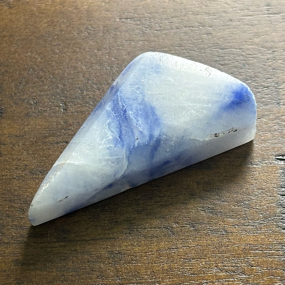 Afghanite Polished Crystal Blue Mineral Meditation Third Eye Psychic Healing
